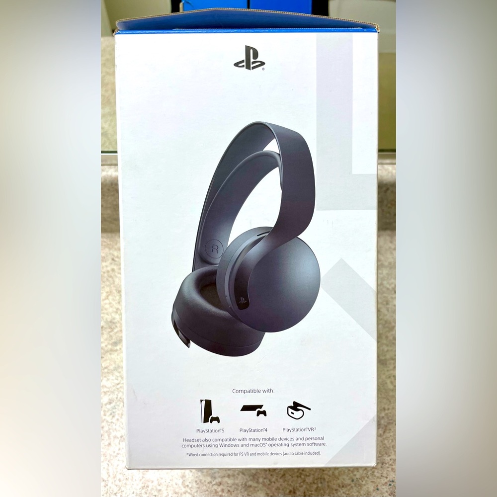Sony PlayStation Midnight Black Gaming Headset